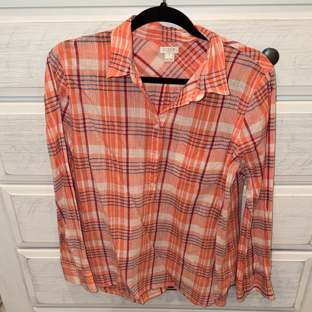 J. Crew Plaid Shirt